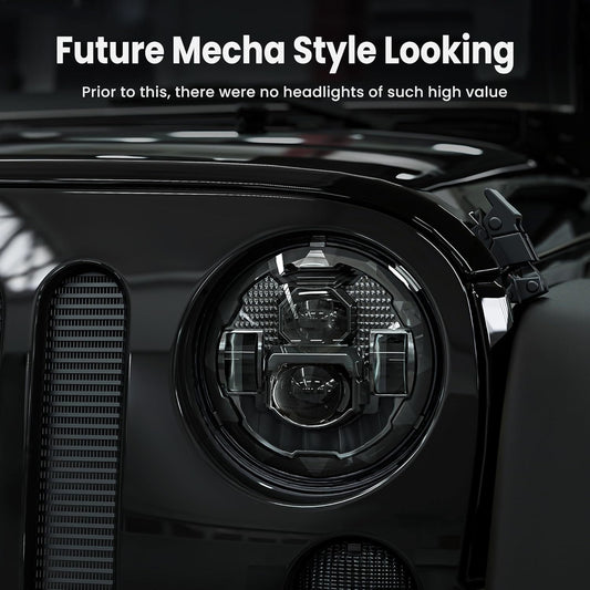 Upgrade Your Jeep with 7-Inch LED Headlights