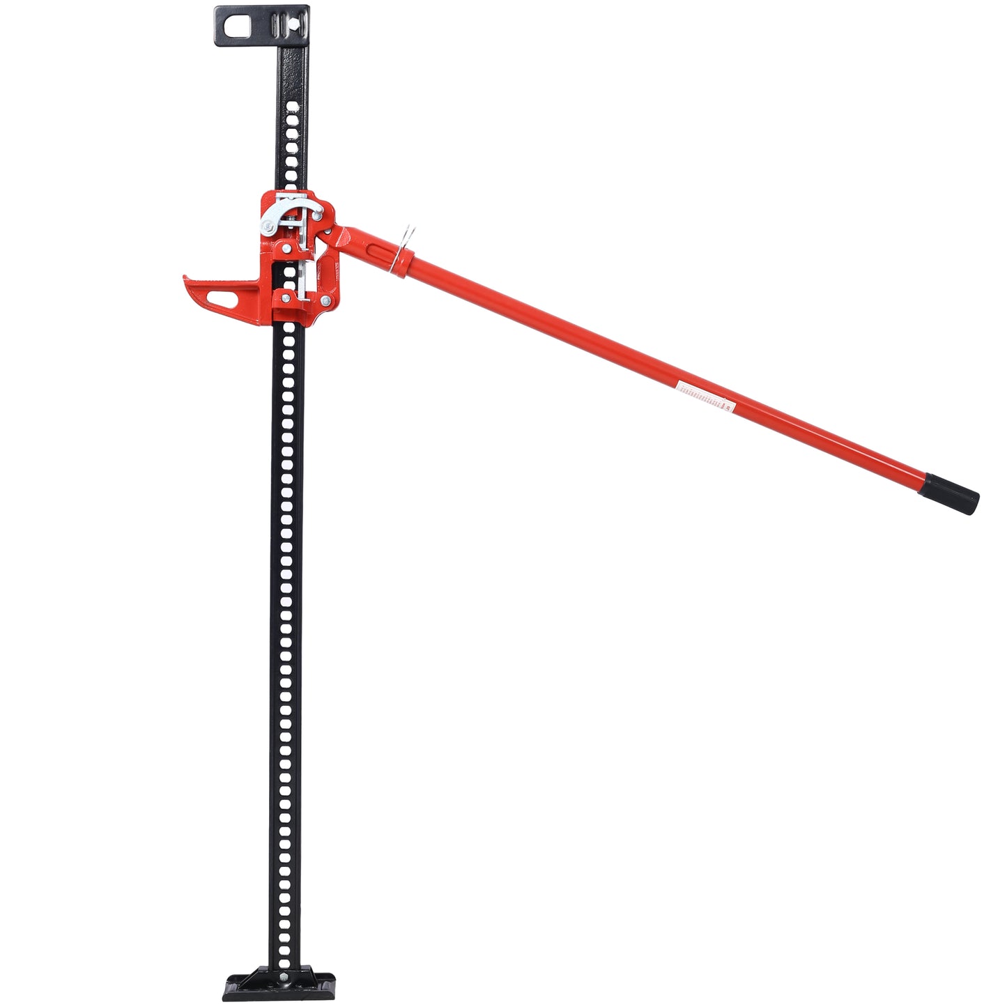 Heavy-Duty 7000 lb Off-Road Farm Jack (60") – Ratchet-Style Utility Lift for Trucks, SUVs, Tractors & Bumper Lifts – Red Steel Construction