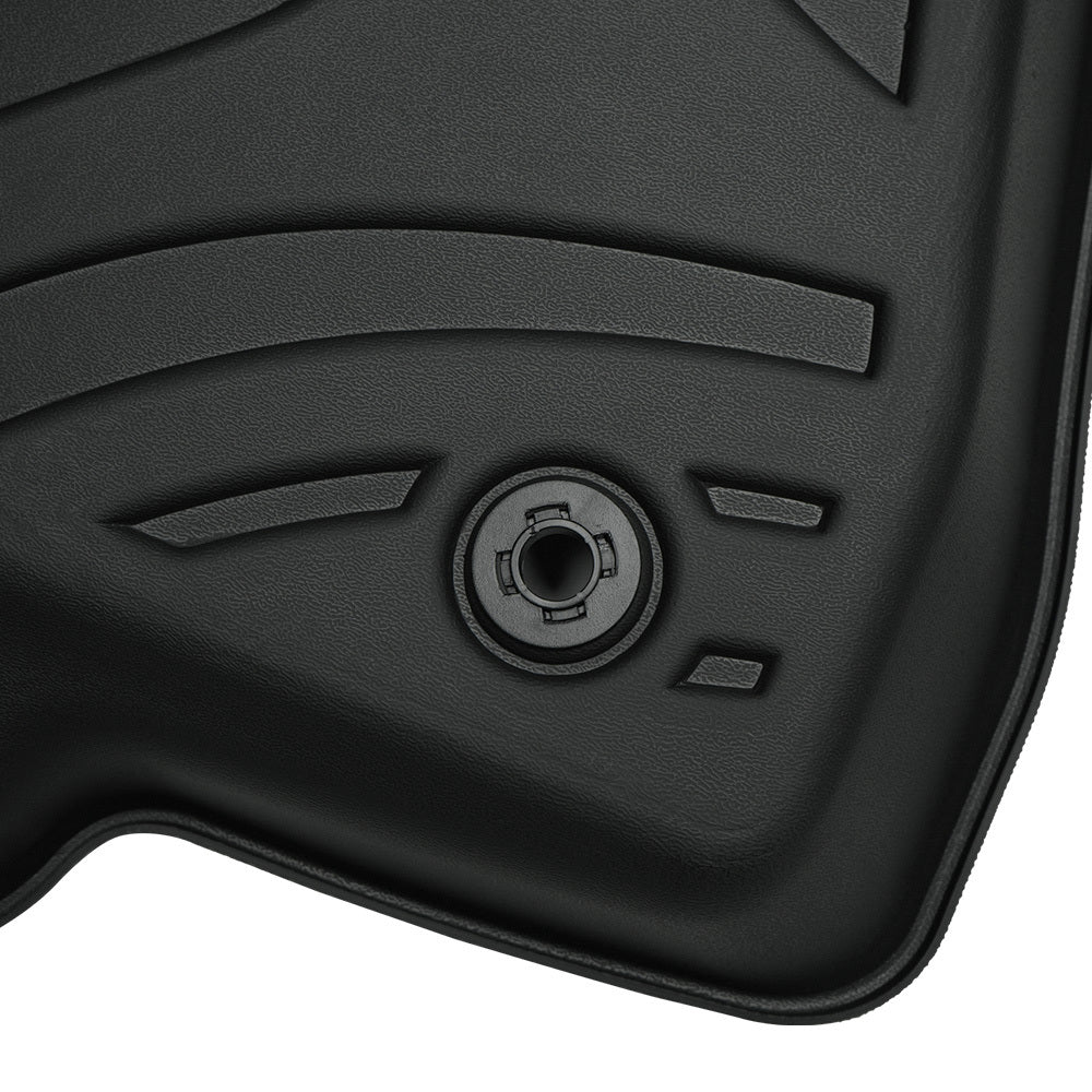 All-Weather TPE Car Floor Mats (3-Piece Set) – Fits Jeep Wrangler JL 4xe 2021-2024 | Non-Slip & Durable