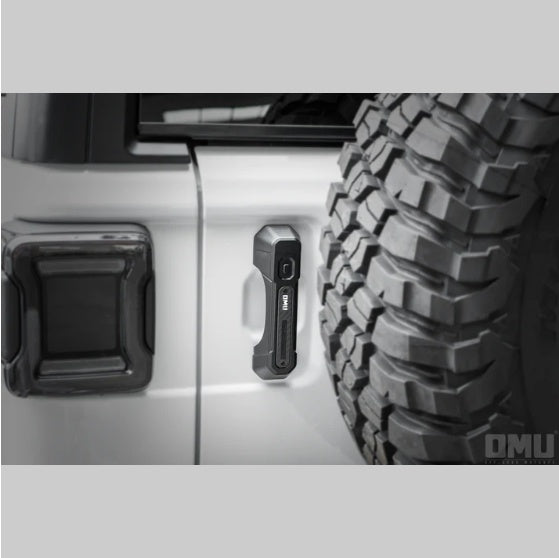 OMU Genesis Series Aluminum Door Handle Covers – Fits Jeep Wrangler JL / JT (2-Door & 4-Door)