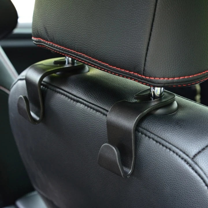Car Seat Headrest Hook – Universal Auto Hanger for Bags, Groceries & Purses | Hands-Free Car Organizer