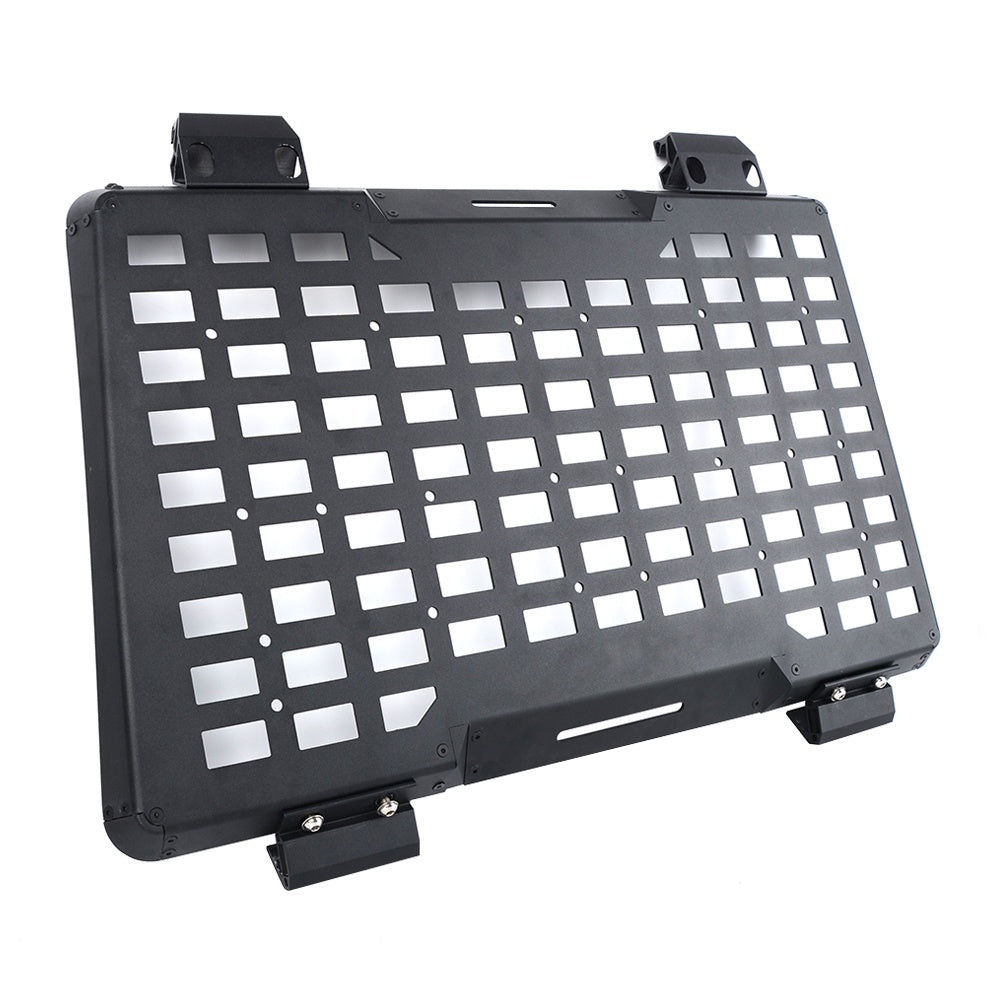 Rear Window MOLLE Panel Storage System (Right Side) – Fits Jeep Wrangler JL 4-Door 2018–2023 | Aluminum Alloy Organizer Rack