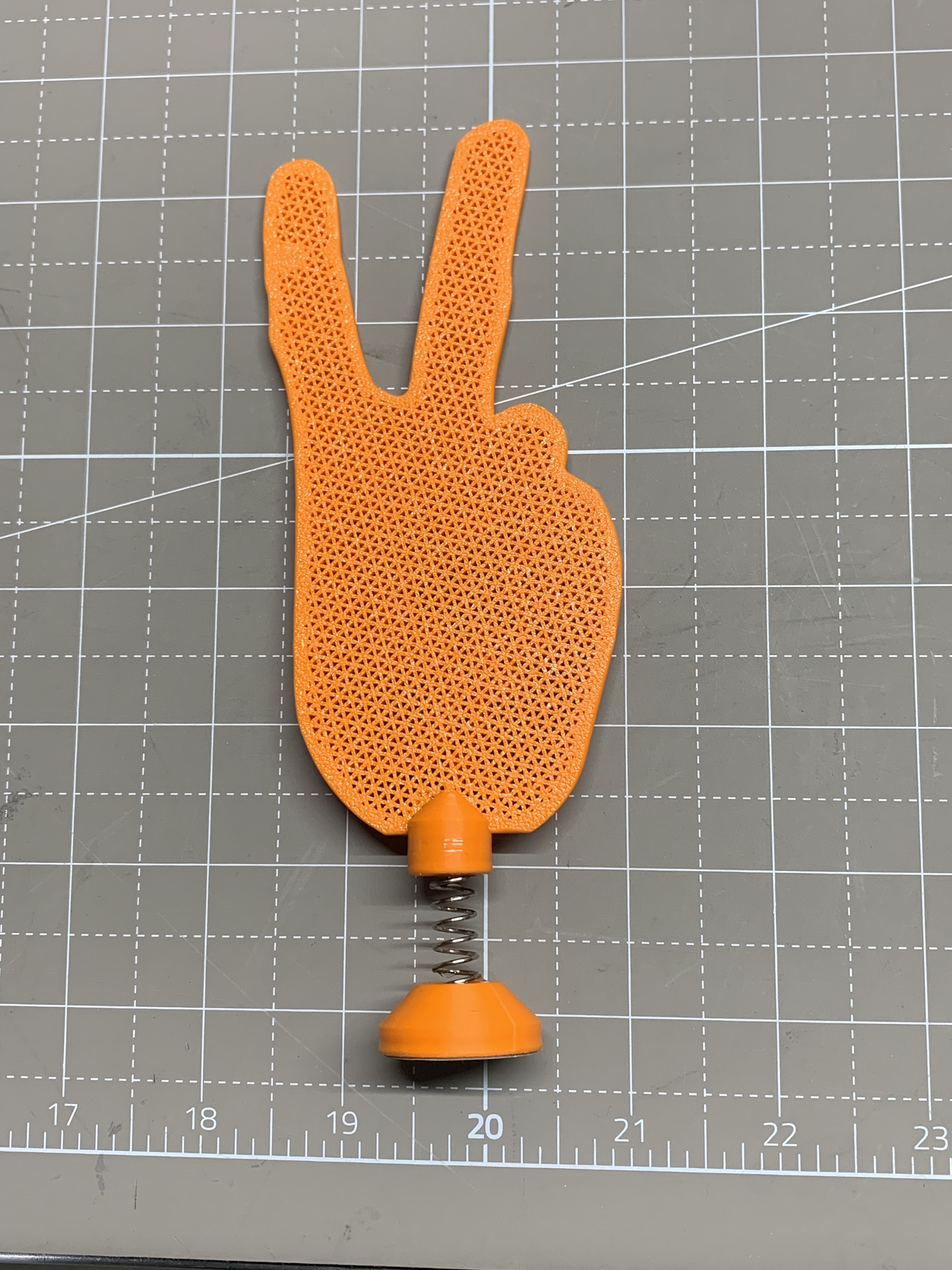 3d Printed Hand Wave for Jeep