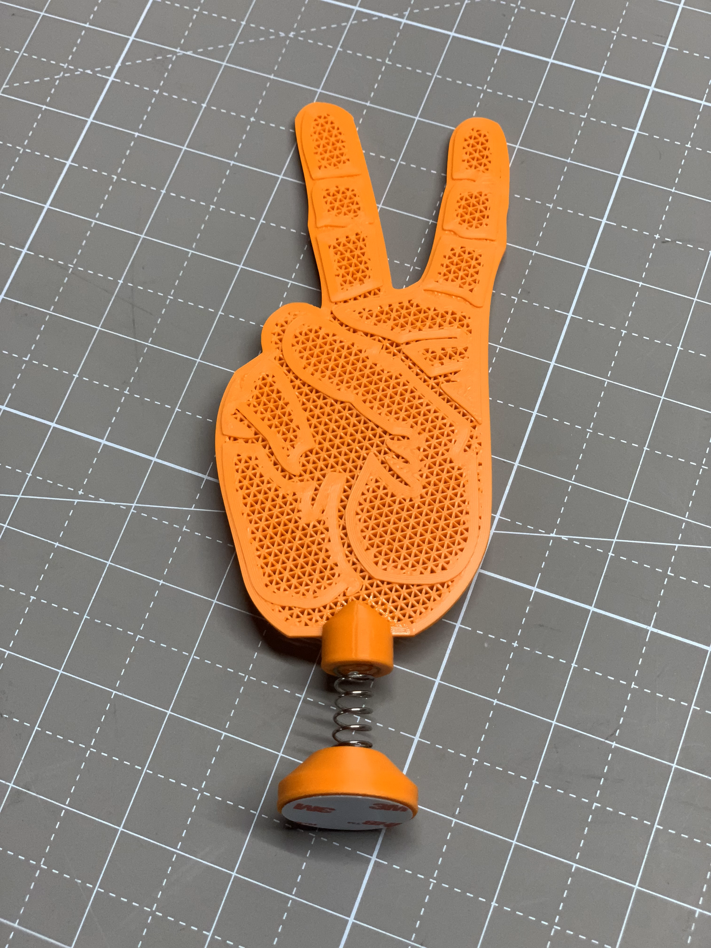3d Printed Hand Wave for Jeep