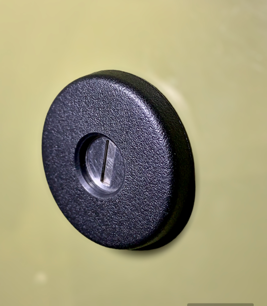 Protective key hole covers, fits 07-18 Jeep Wrangler JK & JKU Door Lock Caps Without Remote Entry