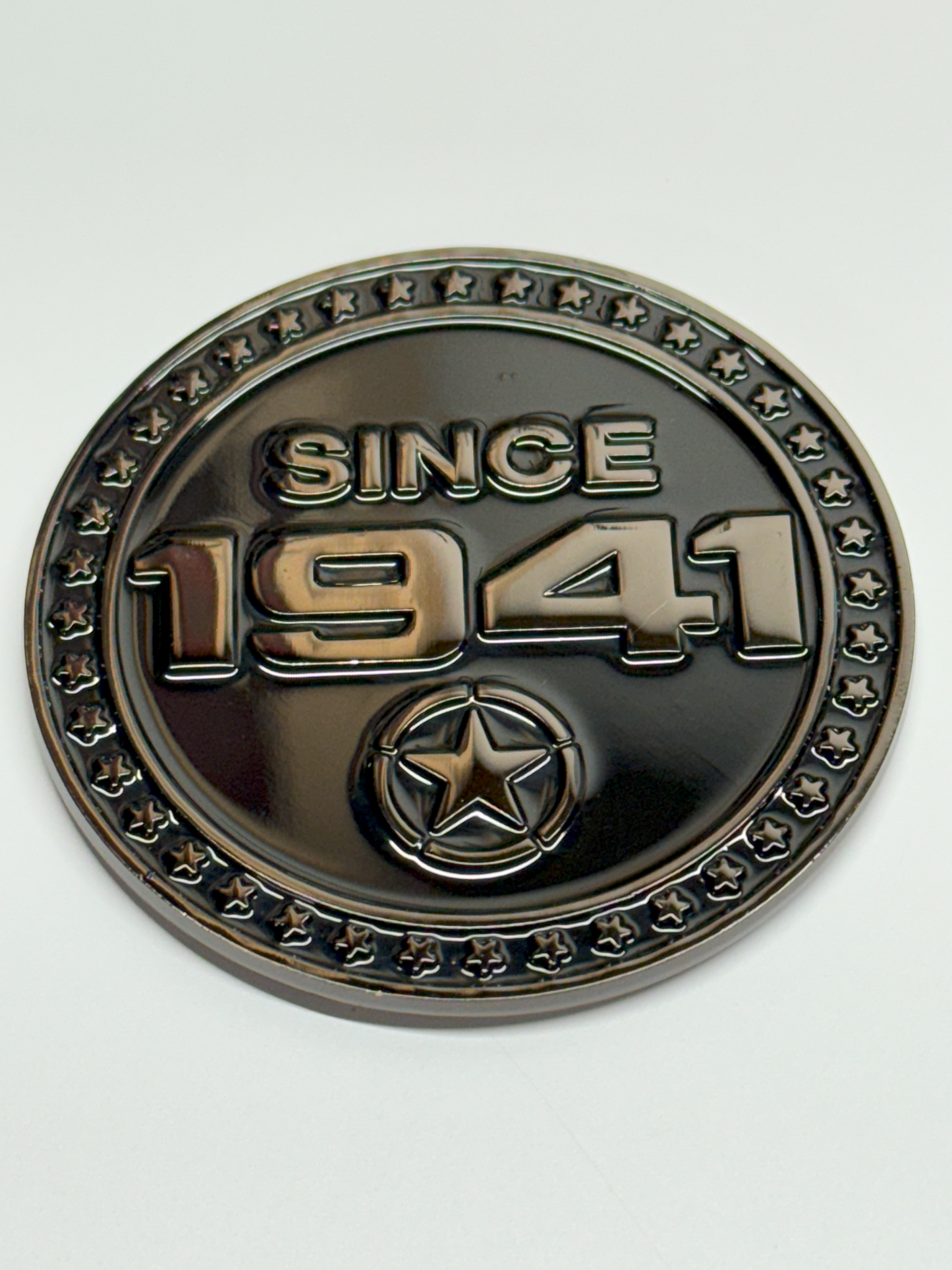 1941 Tribute Metal Badge – Fits Jeep® JT Gladiator & JL/JK Wrangler – Limited Edition