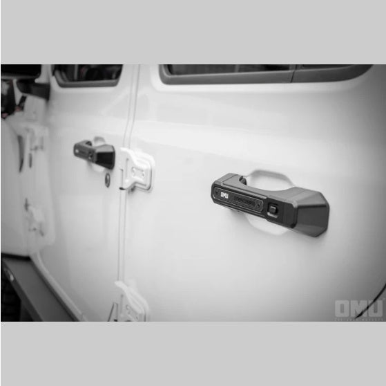 OMU Genesis Series Aluminum Door Handle Covers – Fits Jeep Wrangler JL / JT (2-Door & 4-Door)
