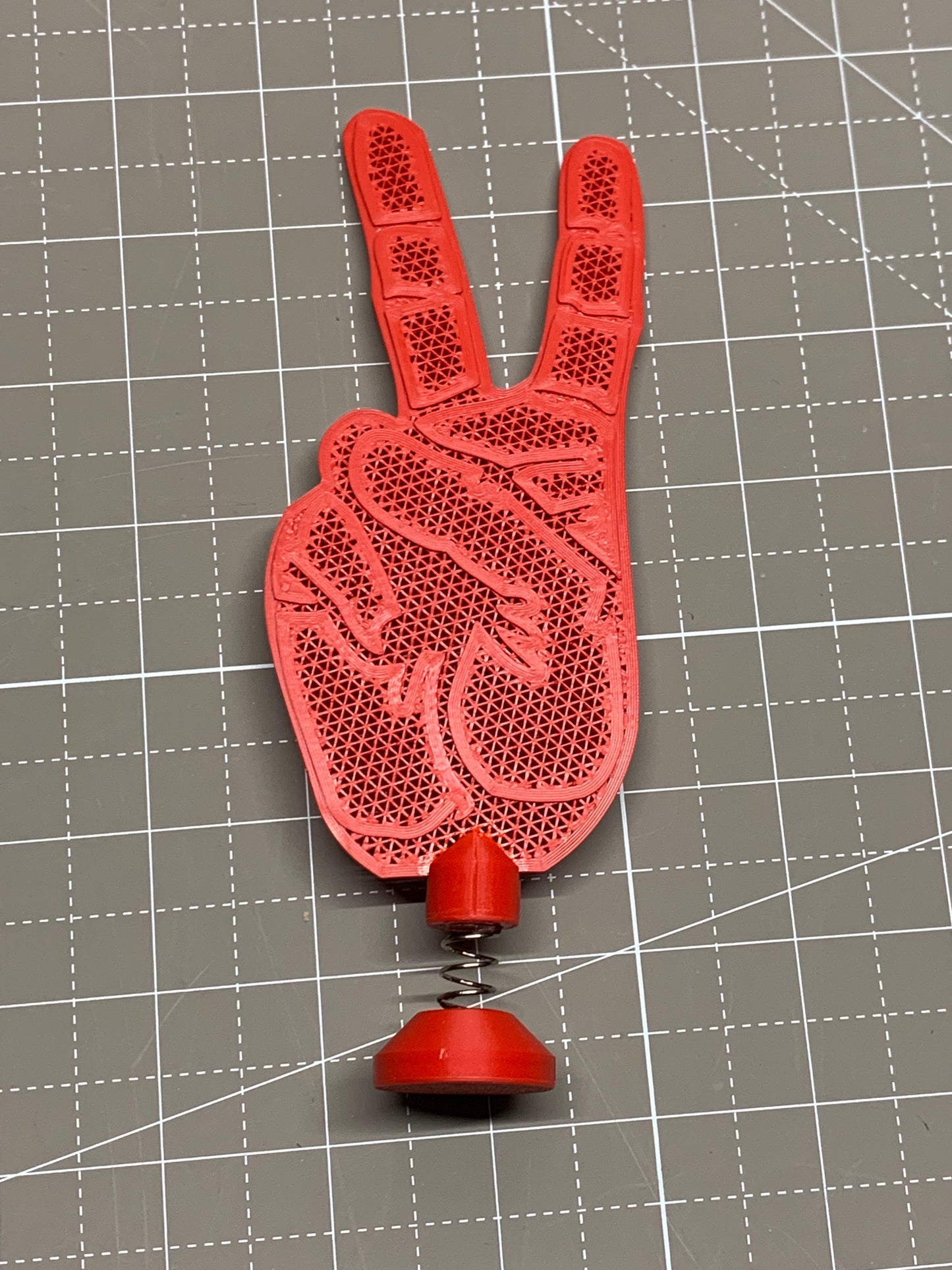 3d Printed Hand Wave for Jeep