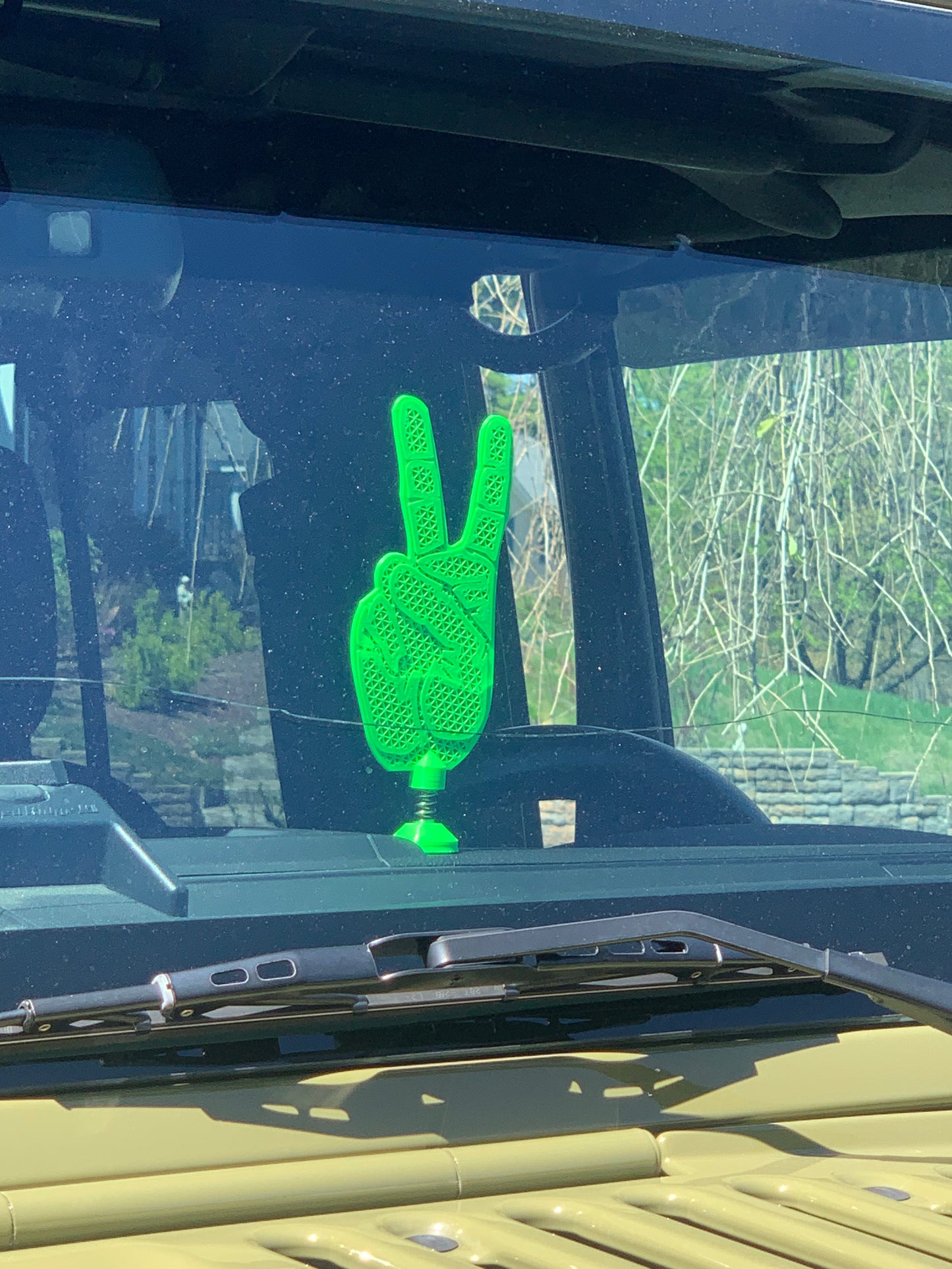 3d Printed Hand Wave for Jeep