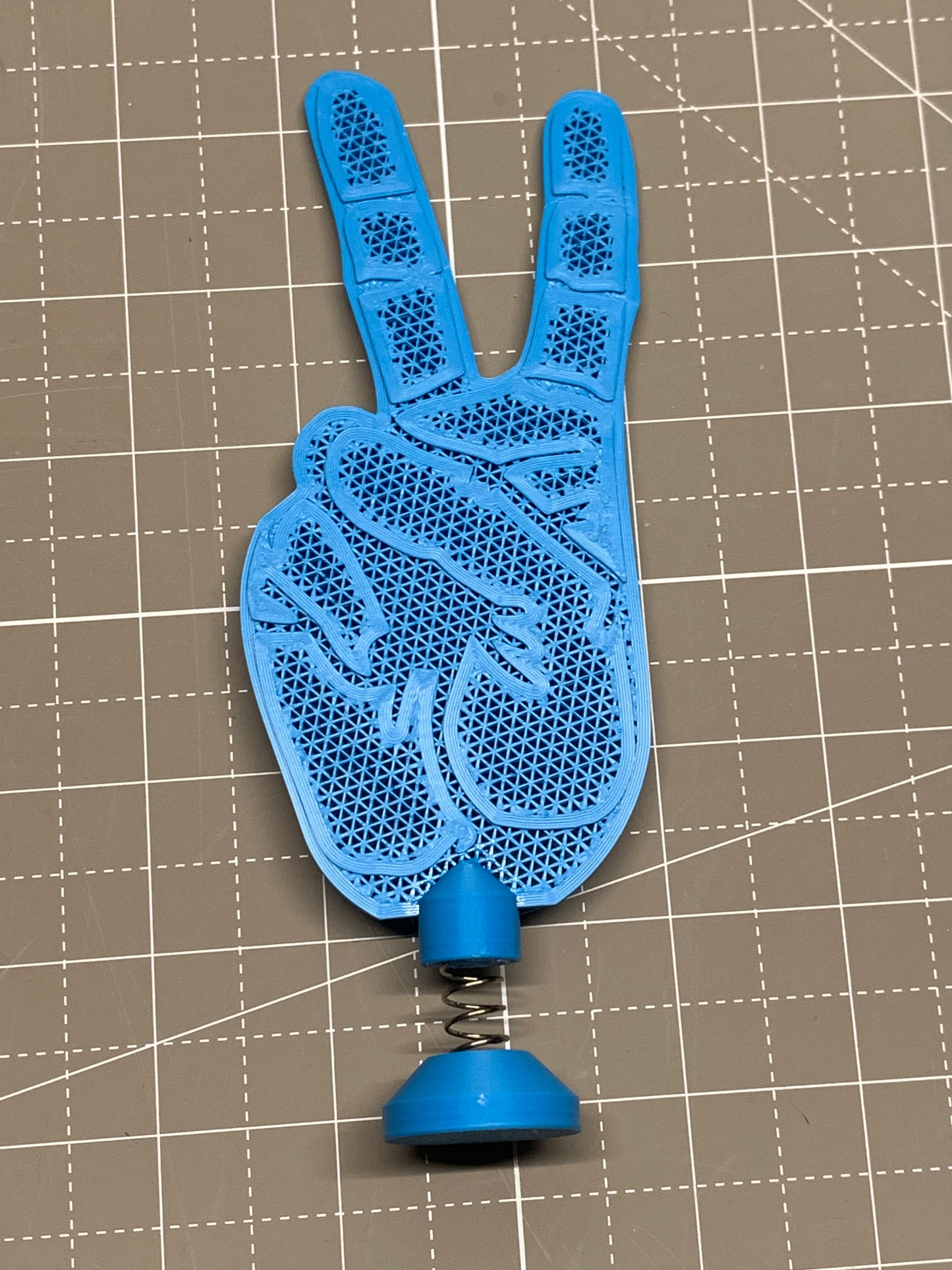 3d Printed Hand Wave for Jeep