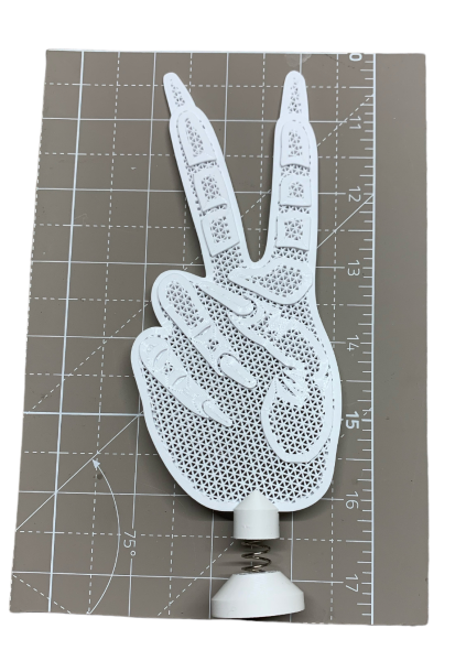 3d Printed Hand Wave for Jeep