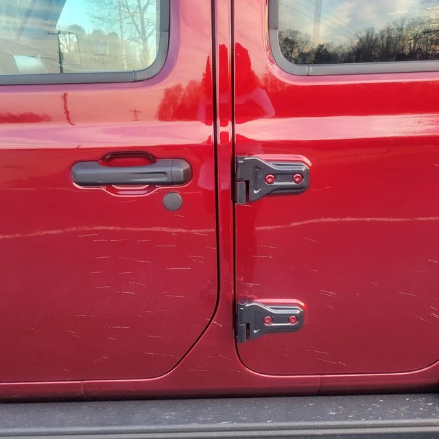 Cubiertas protectoras para orificios para llaves, se adaptan a Wrangler JL 18-24 con cerradura en el portón trasero