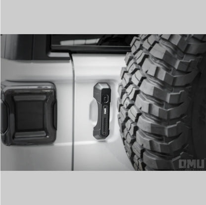 OMU Genesis Series Aluminum Door Handle Covers – Fits Jeep Wrangler JL / JT (2-Door & 4-Door)