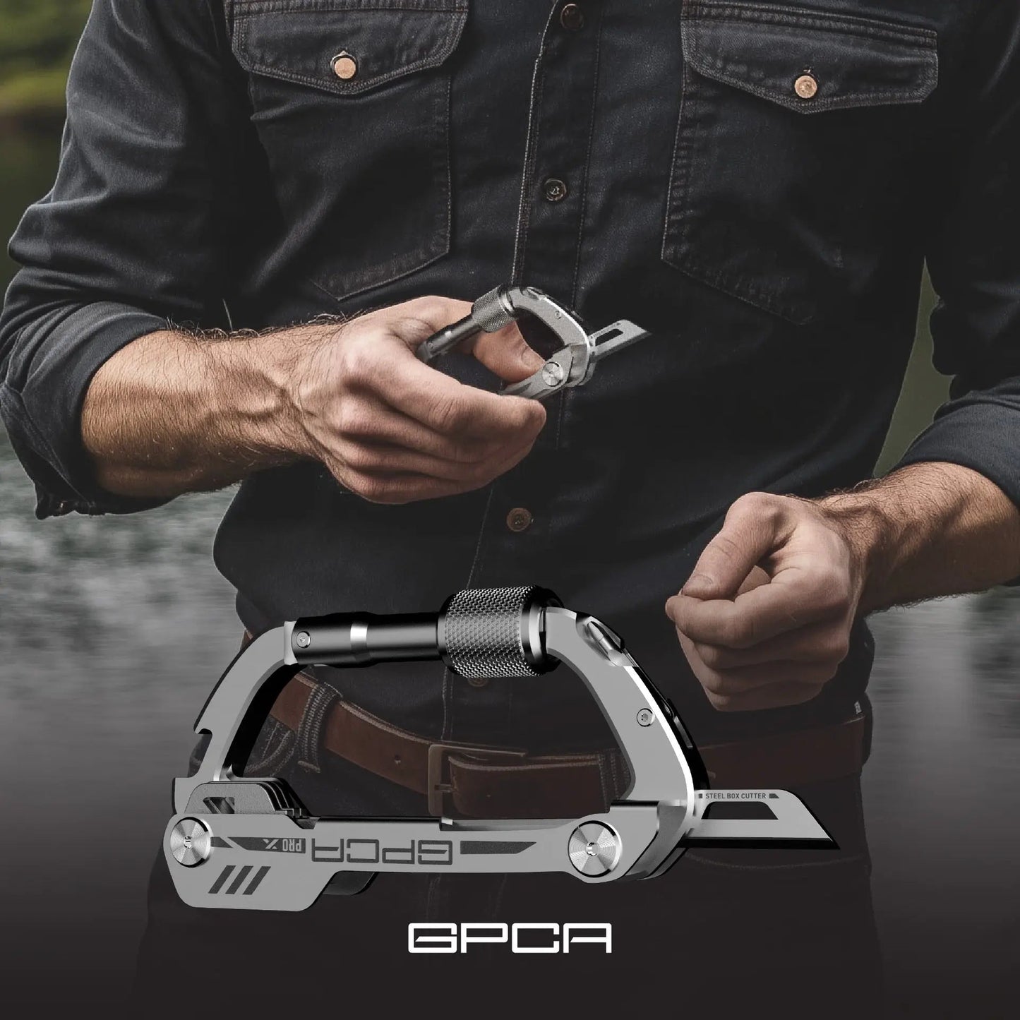 GPCA Carabiner PRO X KEY - Premium EDC Keychain with Built-in Tools
