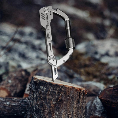 GPCA Carabiner PRO X KEY - Premium EDC Keychain with Built-in Tools