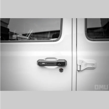 OMU Genesis Series Aluminum Door Handle Covers – Fits Jeep Wrangler JL / JT (2-Door & 4-Door)