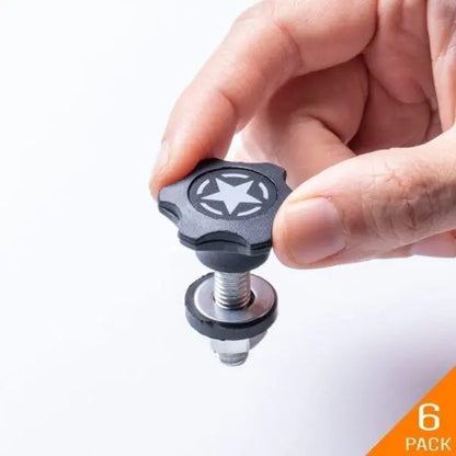 GP-Star Hardtop Quick-Release Thumbscrew Set - Fits Jeep® Wrangler, Gladiator & Ford® Bronco®