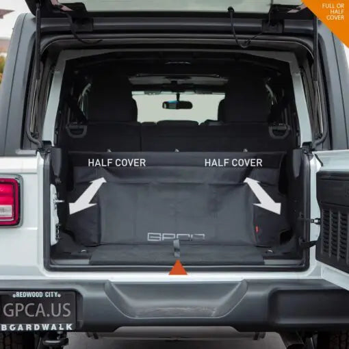 GPCA Cargo Cover LITE for Jeep® Wrangler JL 4DR - Privacy & Protection