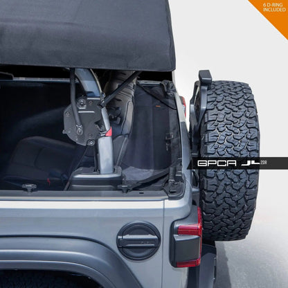 GPCA Cargo Cover for Jeep® Wrangler JL 2DR - Privacy & Protection