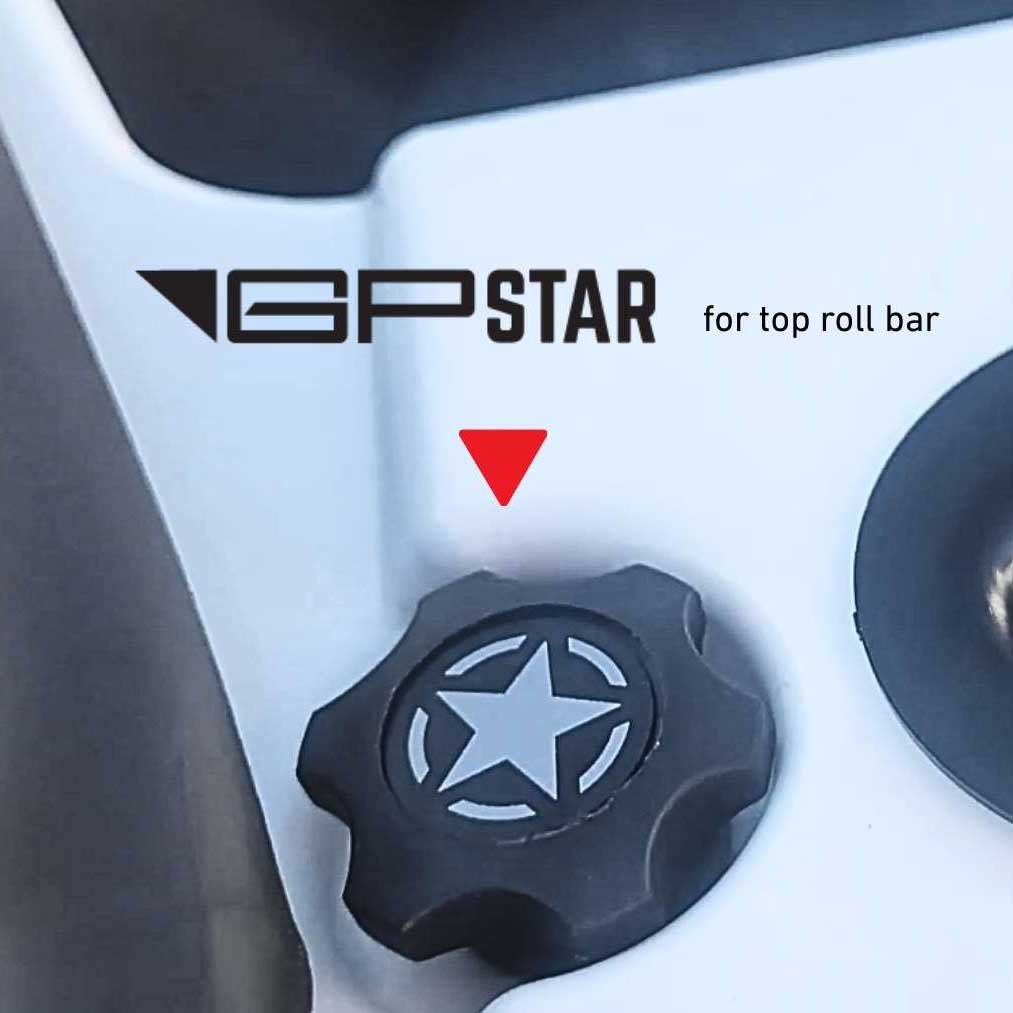 GP-Star Hardtop Quick-Release Thumbscrew Set - Fits Jeep® Wrangler, Gladiator & Ford® Bronco®