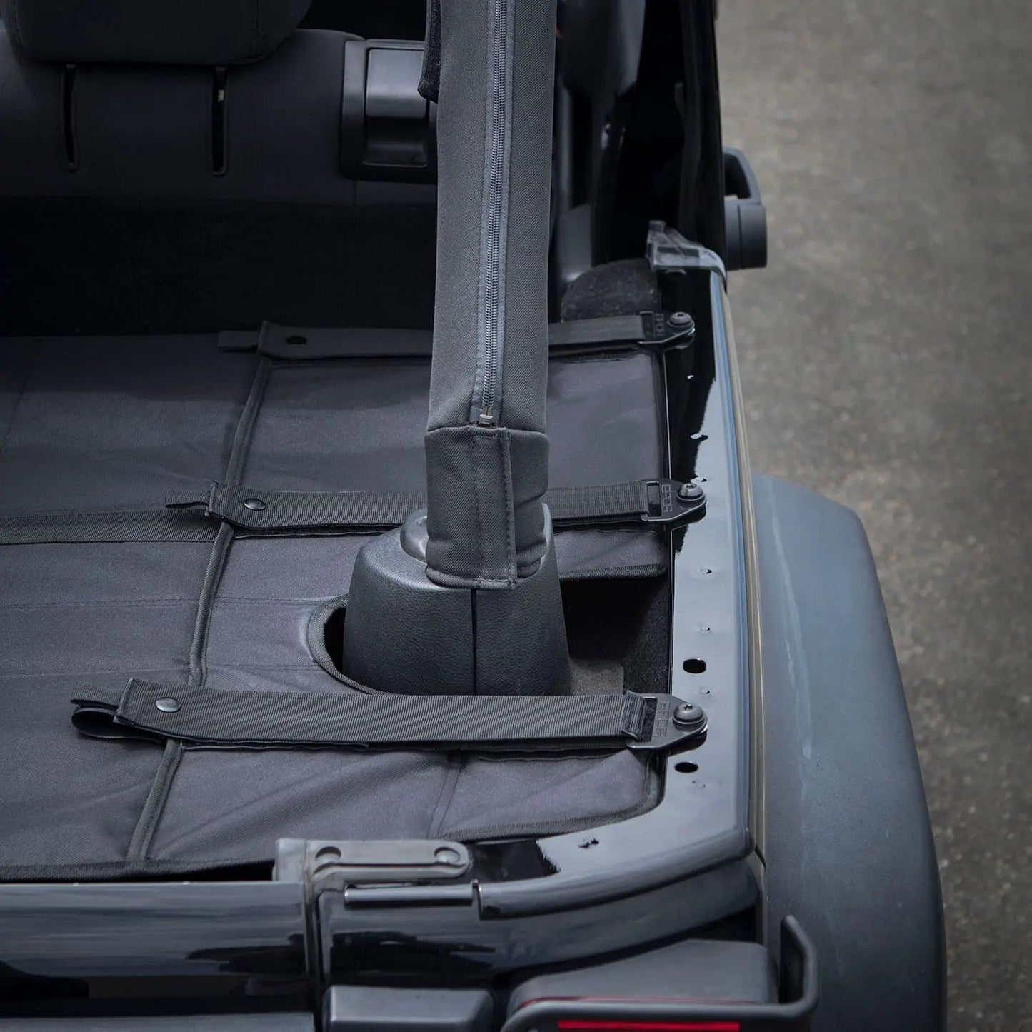 GPCA Cargo Cover PRO Freedom Pack for Jeep® Wrangler JK 4DR - Heavy-Duty
