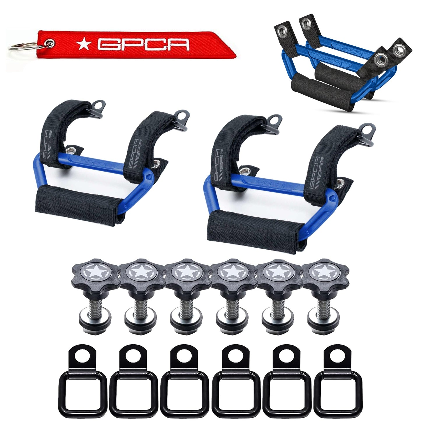 GP-Grip AIR Grab Handle - Fits Jeep® Gladiator 2024+ | Aluminum Roll Bar Handle