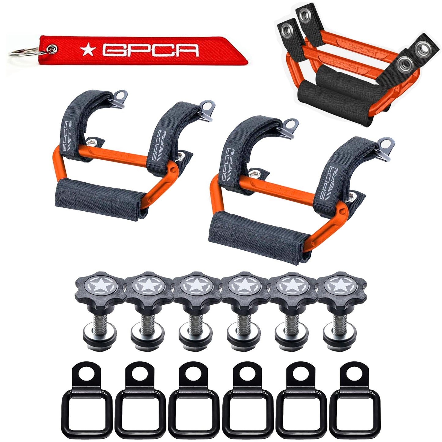 GP-Grip AIR Grab Handle - Fits Jeep® Gladiator 2024+ | Aluminum Roll Bar Handle