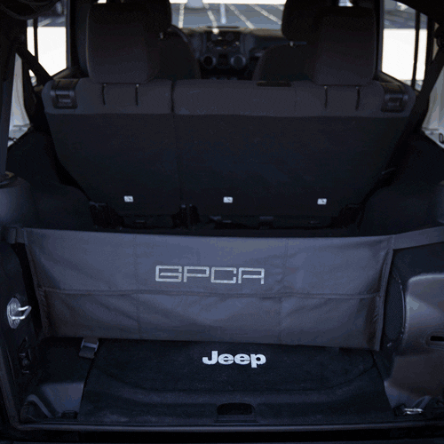 GPCA Cargo Organizer for Jeep® Wrangler JL/JK - Tailgate Cover & Storage