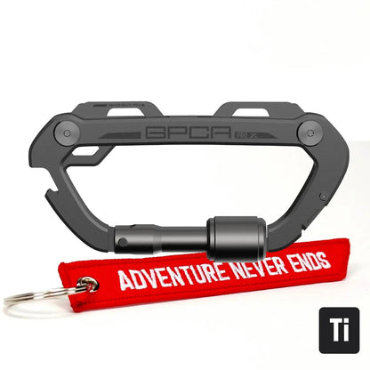 GPCA Carabiner PRO X KEY - Premium EDC Keychain with Built-in Tools