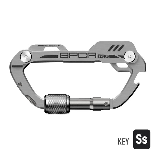 GPCA Carabiner PRO X KEY - Premium EDC Keychain with Built-in Tools