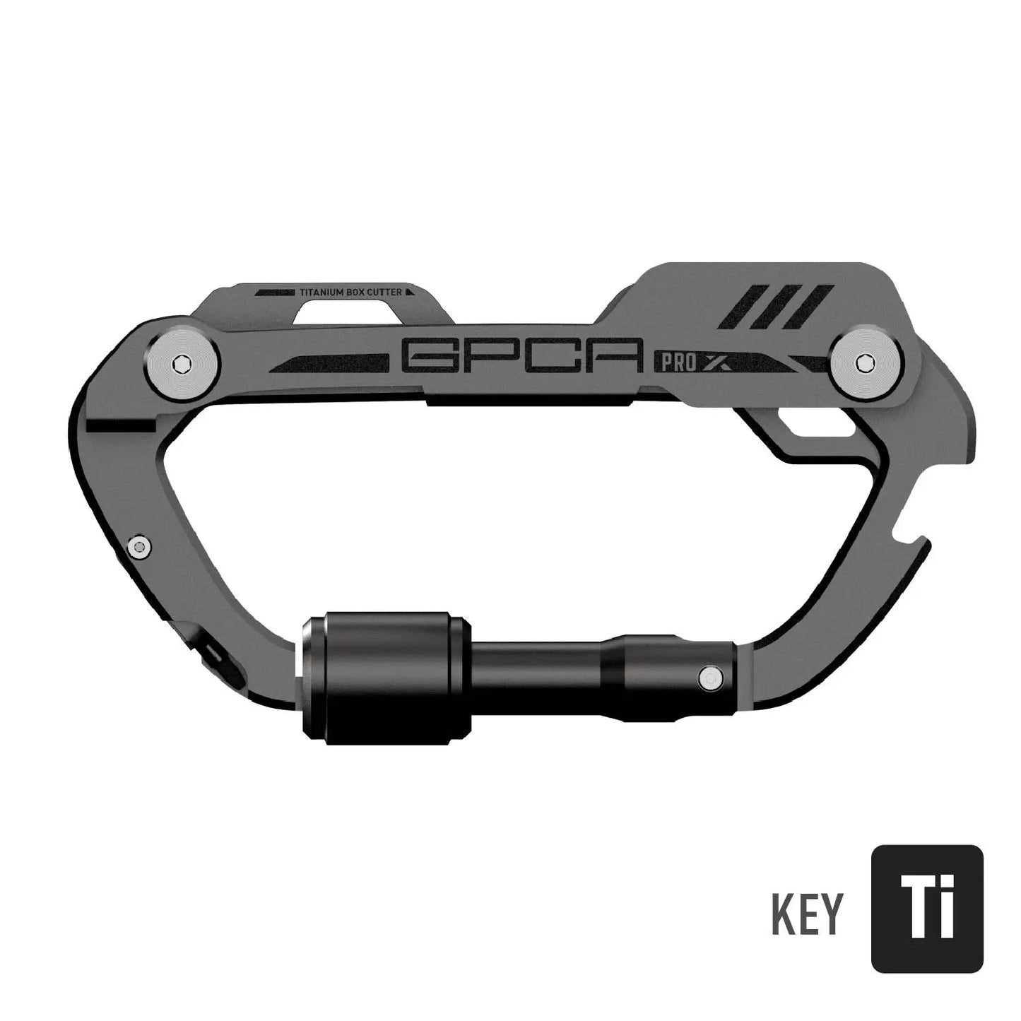 GPCA Carabiner PRO X KEY - Premium EDC Keychain with Built-in Tools