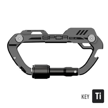 GPCA Carabiner PRO X KEY - Premium EDC Keychain with Built-in Tools