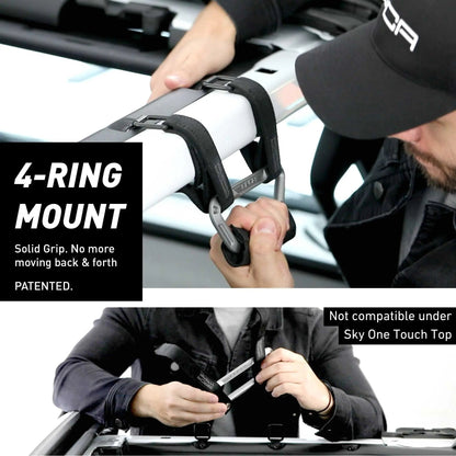 GP-Grip AIR Grab Handle - Fits Jeep® Gladiator 2024+ | Aluminum Roll Bar Handle