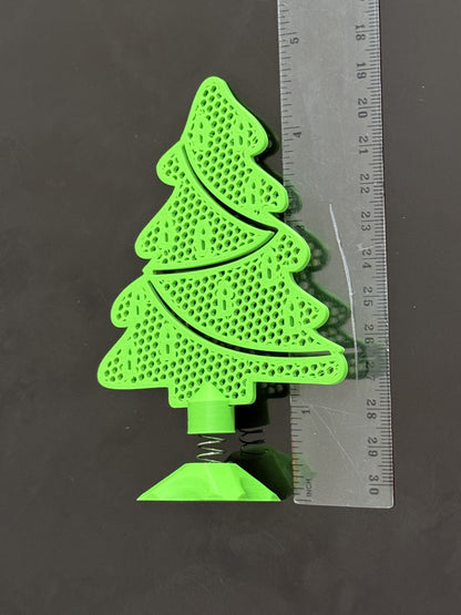 3d Printed Wobble Mini Christmas Tree for Desk or Countertop