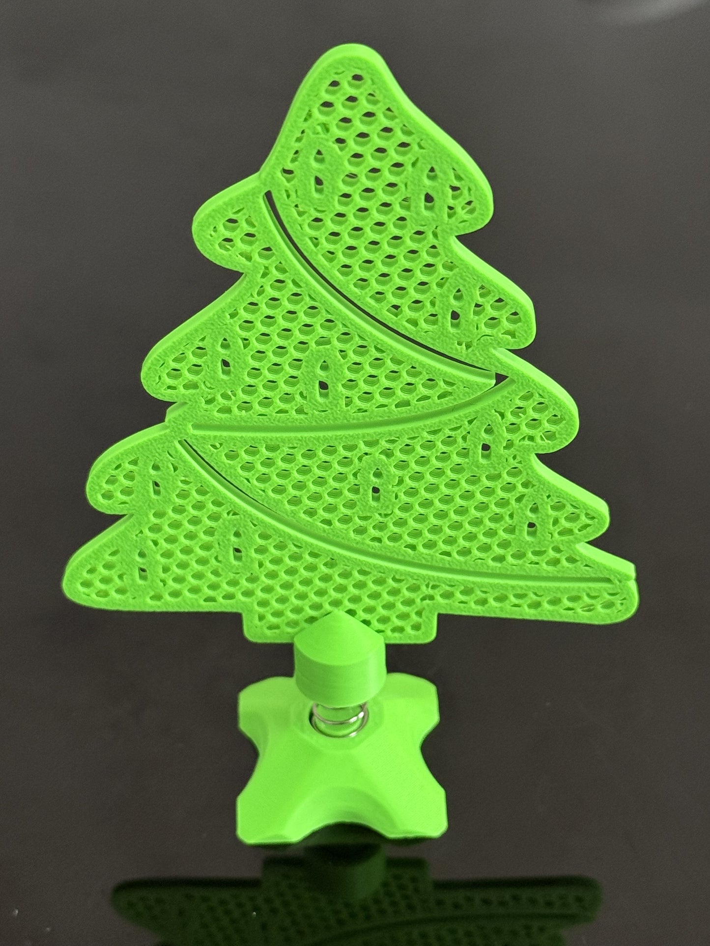 3d Printed Wobble Mini Christmas Tree for Desk or Countertop