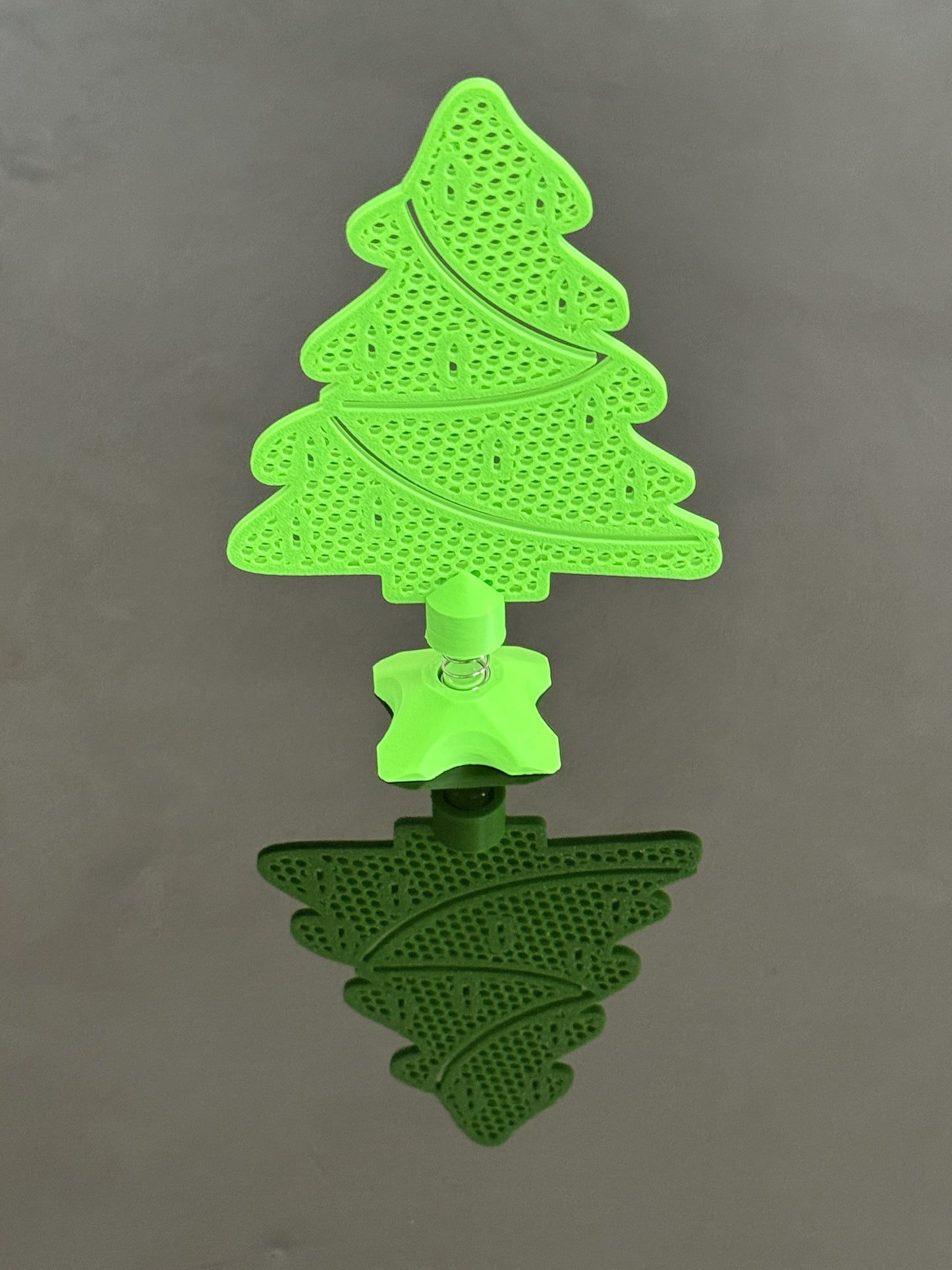 3d Printed Wobble Mini Christmas Tree for Desk or Countertop