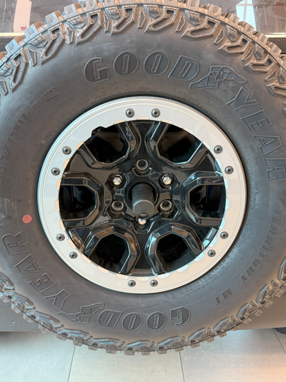 3D Printed Spare Tire Dome Lug Nuts for Ford® Bronco - Set of 3 | Custom Fit