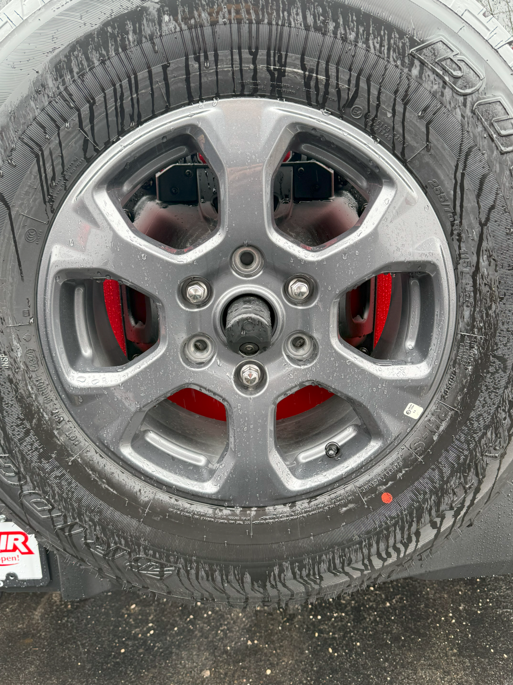 3D Printed Spare Tire Dome Lug Nuts for Ford® Bronco - Set of 3 | Custom Fit