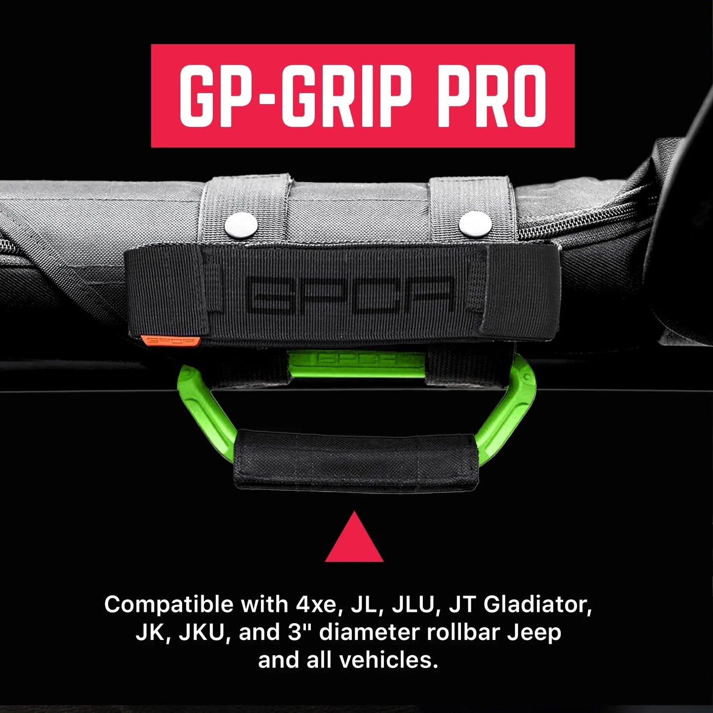 GP Grip PRO Grab Handle for Jeep® Wrangler 2007-23 | 12 Colors Available