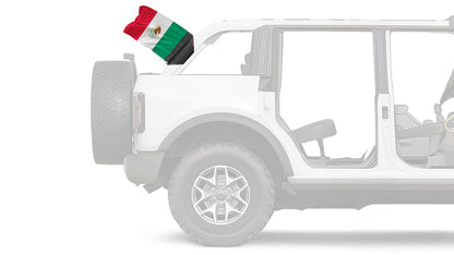 Mexico 12"x18" Forever Wave Flag – Fits Ford Bronco