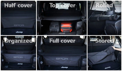 Cargo Freedom Pack LITE for Jeep® Wrangler JK 4DR - Cover & Organizer Combo