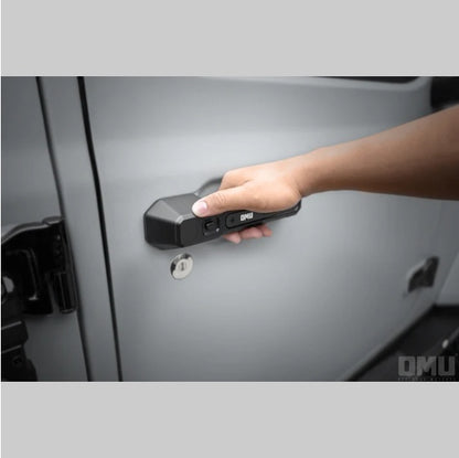 OMU Genesis Series Aluminum Door Handle Covers – Fits Jeep Wrangler JL / JT (2-Door & 4-Door)