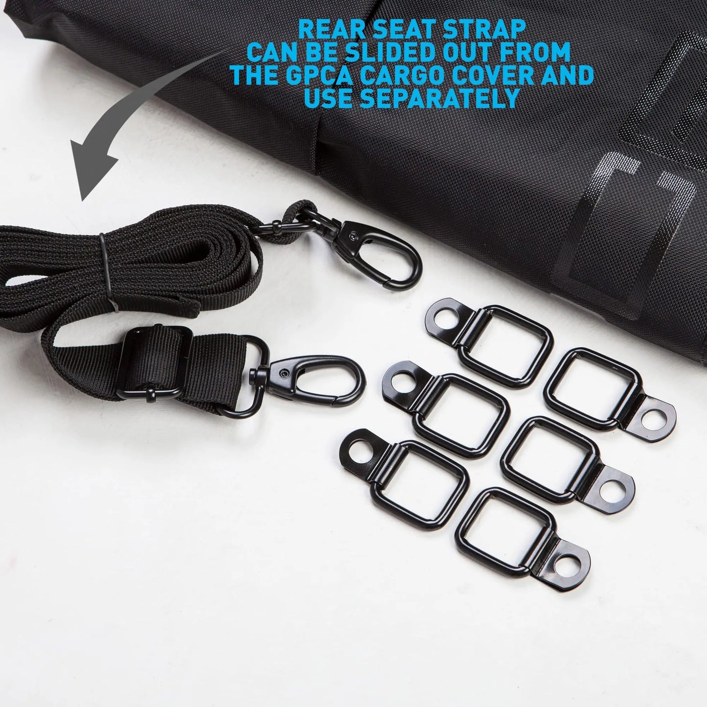 GPCA Cargo Cover for Jeep® Wrangler JK 2DR - Privacy & Protection