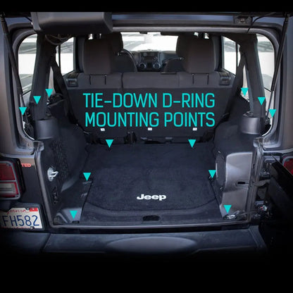 Cargo Freedom Pack LITE for Jeep® Wrangler JK 4DR - Cover & Organizer Combo
