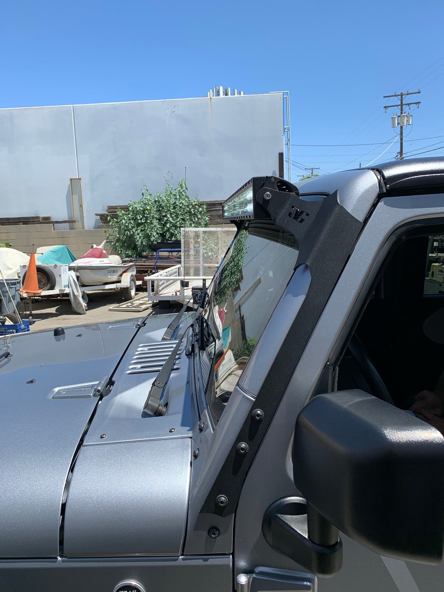 50" LED Light Bar Roof Mounts – Fits 2007-2018 Jeep Wrangler JK