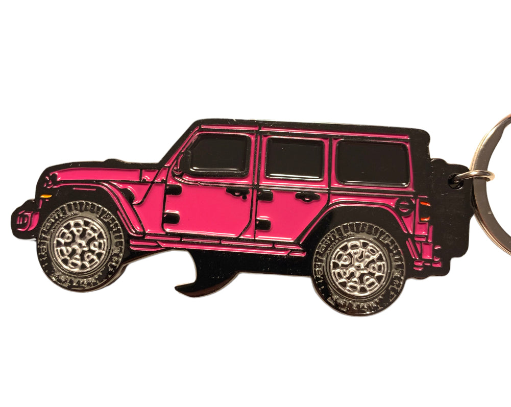 Red hot sale jeep keychain