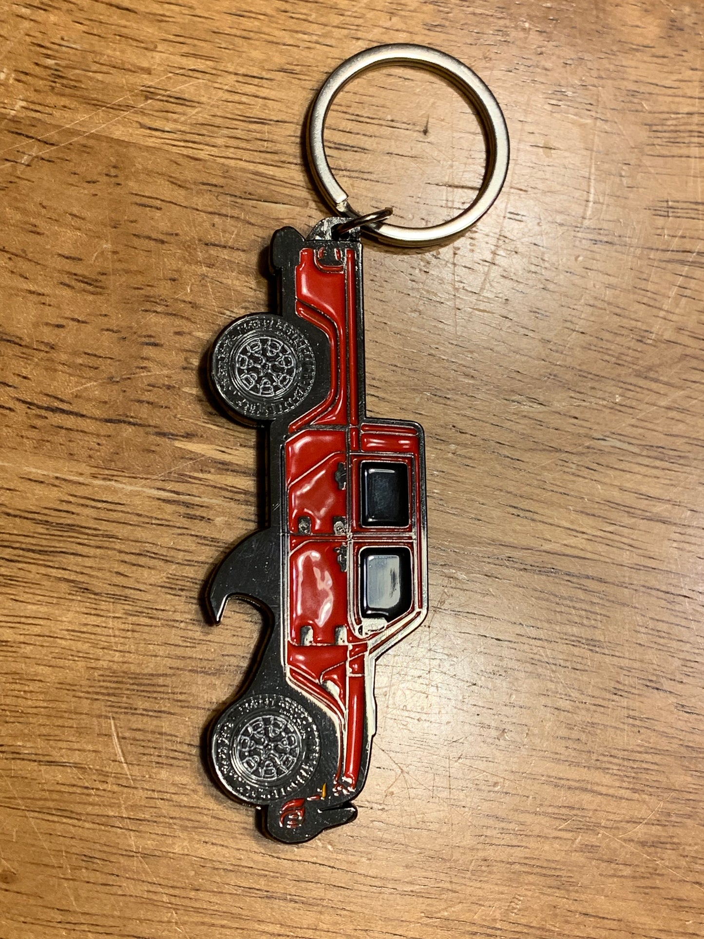 NEW Unique! 3d Metal-enamel keychain and bottle opener fit for Jeep Gladiator JT